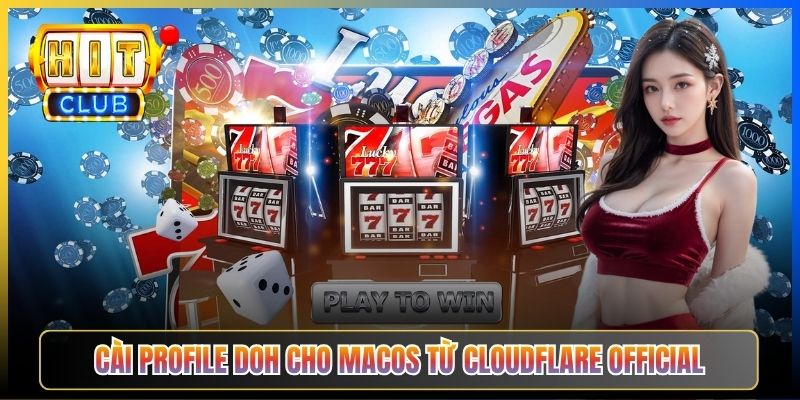 Đổi DNS macOS Vào Hitclub – Taihit03 Cấu Hình System Settings 2026 5 Cài Profile DoH cho macOS từ Cloudflare official