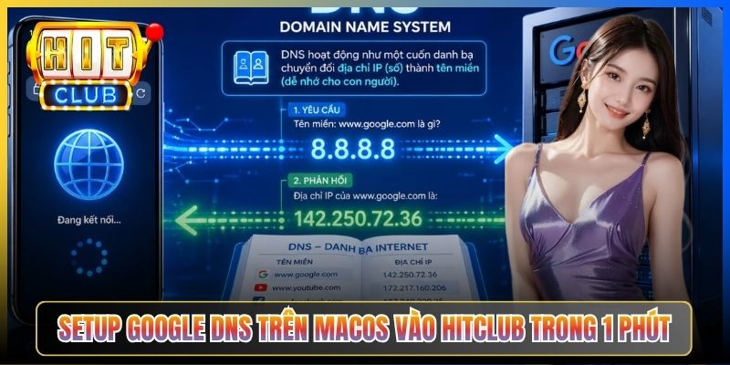 Google DNS 8.8.8.8 Hitclub – Taihit03 Setup DNS Google Vào Hitclub Mọi Lúc 2026 5 Setup Google DNS trên macOS vào Hitclub trong 1 phút